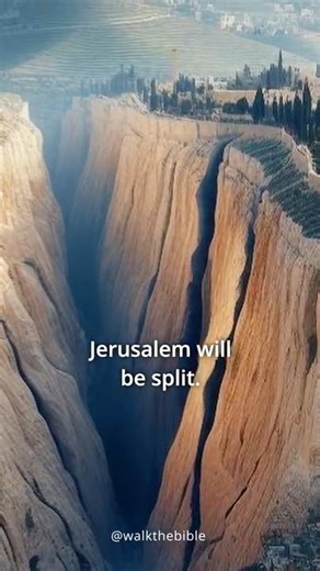 Zechariah’s Earthquake Prophecy in Jerusalem, Israel