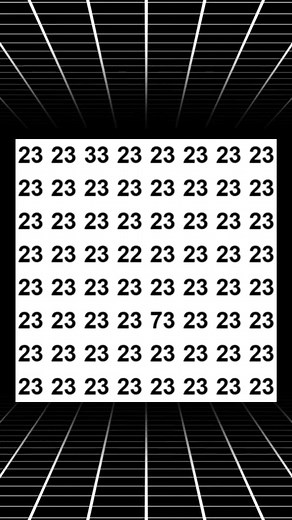 Can you find the two different numbers? #quiz #QuizTime #fun #noblequiz #fblifestyle | iPhone Series