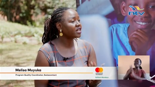 Q. Who is the 21st century teacher? Your work is to be a facilitator of learning, encourage the learner to participate…and not giving out knowledge as it used to be ~ Melissa Muyuka - Swisscontact #EdTechMondays | NTV Kenya