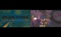 Mix of 2 videos from youtube : Julia method 6hz and guided meditation
