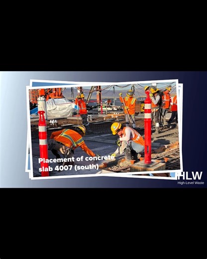 Progress continues at the High-Level Waste (HLW) Facility, where Hanford Vit Plant crews are one step closer to fully enclosing the facility. Once complete, the structure will help protect equipment and support safe, efficient work through the cold winter months. | Hanford Site