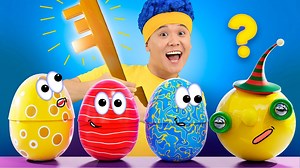 Surprise Egg Machine | D Billions Kids Songs | D Billions