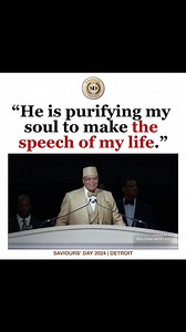 Why did The Honorable Minister Louis Farrakhan say that Saviours’ Day 2024 was the speech of his life? Go back and watch it in full today! #Farrakhan | The Nation of Islam