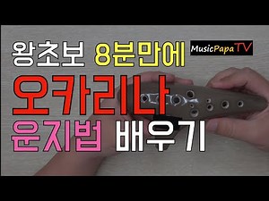 [온라인음악 수업] 오카리나 기초 / 무작정 따라하기 (잡는법 , 자세 , 운지법 , 계이름, 기초) / 초중고등학교 항공샷 유튜브 활용수업