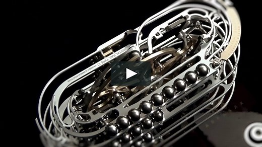 Chronomeans is the finest rolling ball clock.