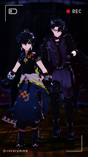 【MMD原神Genshin Impact】Eenie Meenie【キィニチ/リオセスリ】