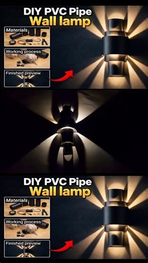 Modern LED Wall night Lamp | Stylish Home Decorations Lighting ideas #diy#lamp#interiordesign