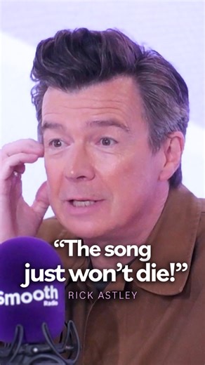 Rick Astley is never gonna give it up, he’s never gonna let us down 🙌 #rickastley #nevergonnagiveyouup #rickrolled | Smooth Radio