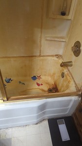 Norwex Cleaning Paste - Rusty Tub Challenge