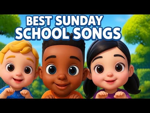 🎶 Best Sunday School Songs Compilation | Deep and Wide + More | @HymnHeroes