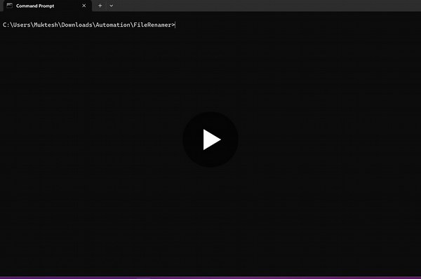 Python Bulk File Rename App with Modern UI | Mukteshwar Tak posted on the topic | LinkedIn