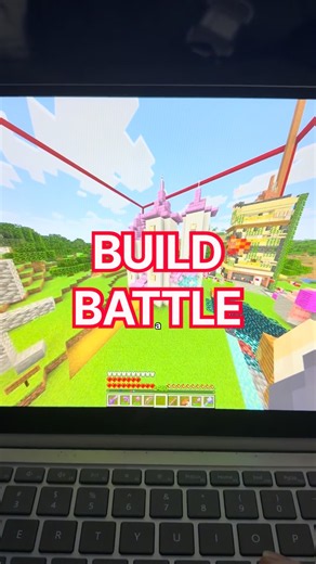 I Hosted a Build Battle and… 😮🤞 #shorts #minecraft #minecraftshorts #gameplay #buildbattle #fun