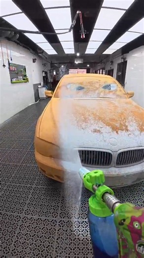 POV: MUDDY to Shiny Car BMW Transformation 😍Watch the full wash! 🔥