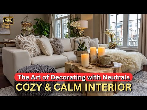 How to Decorate Your Home with Neutrals Without Being Boring!