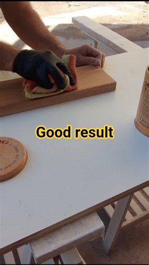 How to properly wax wood.👈 #wood #tips #tutorial