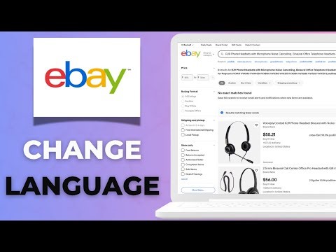 How to Change Language on eBay Step by Step