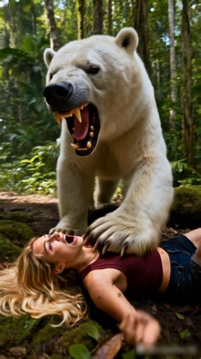 Brave cat saves owner's life from polar bear