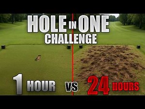 NOT STOPPING UNTIL WE GET A HOLE IN ONE