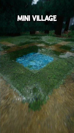 Minecraft Mini Village #minecraft #shorts