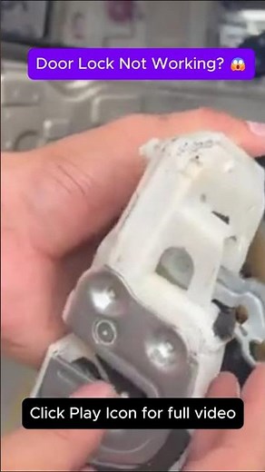 How to Replace a Car Door Lock Actuator Motor 🔥