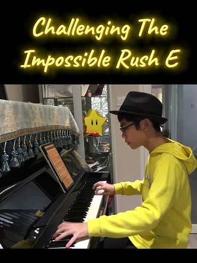 Insane Rush E Piano Performance #RushE