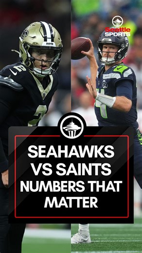 Stacy Rost w/ 2️⃣ Numbers That Matter ahead of the #Seahawks vs #Saints in week 3. 👀 | Seattle Sports