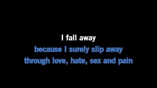 Karaoke Love-Hate-Sex-Pain - Godsmack - CDG, MP4, KFN - Karaoke Version