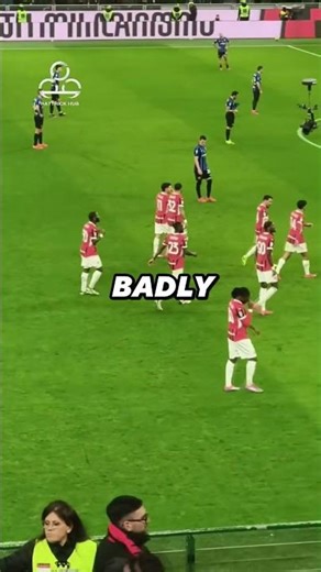 After this game, the little boy is definitely not an AC Milan fan anymore ☠️ #acmilan #football