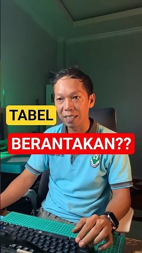 cara cepat merapihkan tabel pada excel #videotutorial #exceltips #excel