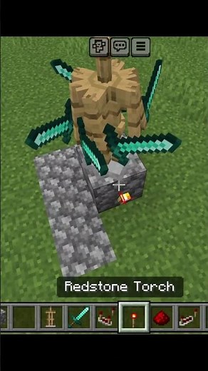 How to Build a Rotating Sword Display! ⚔️ (Easy Armor Stand Hack)