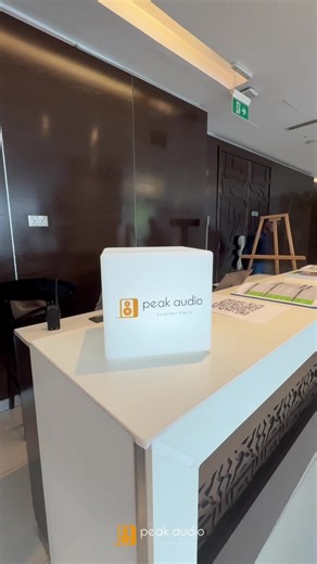 Exceptional Conference Setup by Peak Audio