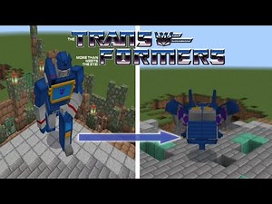 I Found Excellent Transformers Addon | Project Cybertron | Mod/Addon For MCPE/Bedrock 1.21