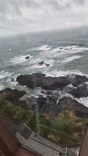 경주 주상절리 파도소리~~