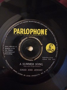 Chad And Jeremy - A Summer Song / From A Window