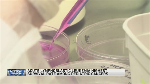 Acute lymphoblastic leukemia highest survival rate among pediatric cancers - and more