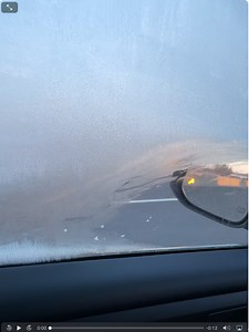 Highlander Window frosting and fogging up in Winter