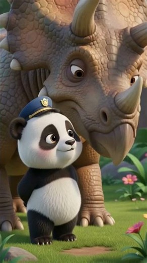 🚂🦖🐼 Baby Panda's Dinosaur Train