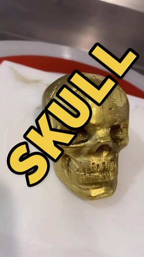Modeling Chocolate Skull Cake Decorating Tutorial