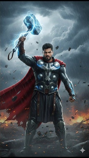 🔥 Gemini AI Turned Me Into THOR! (Insane 8K Cinematic Results) #shorts