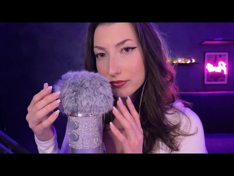 ASMR Slow Breathy Whispers 🤍 Mouth Sounds & Gentle Face Touching