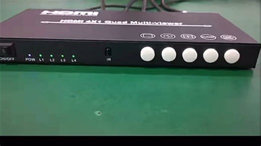 HDMI kvm切换器分割器分屏器 4K高清