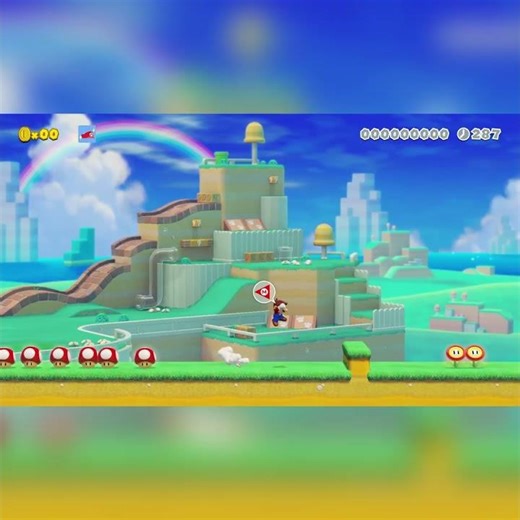 アイテム取ったら即終了コース!!! [Grab the Item and It's Over!!!] by けーね Keine #shorts 🍄Super Mario Maker 2 #dux