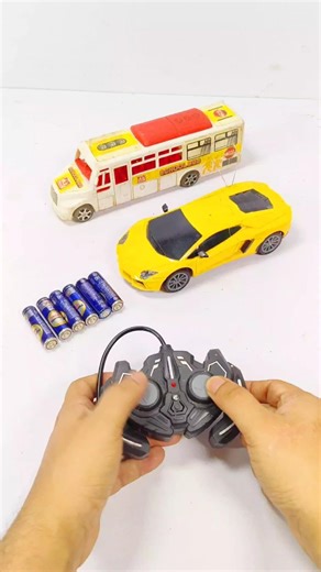 Remote control car powered by remote control / Remote wali car / Remote car / RC car / DC motor