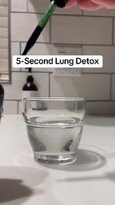 1.4M views · 15K reactions | Detox your lungs quickly wit this amazing method! Take a shot of water + 2 droplets of Mullein & Chlorophyll  #lungdetox #respiratoryhealth #healthyliving | Christian Zwetschke | Facebook