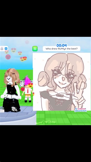 as u can see, a fight is breaking out in one of the voting rounds 🧐🔍 #roblox #game #drawme #art