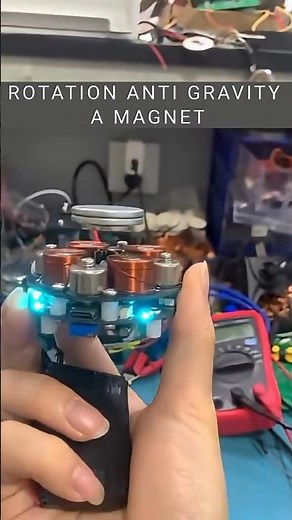 magnetic levitation rotation anti grafity