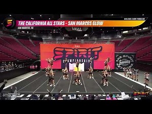 The California All Stars - San Marcos Glow | San Diego Spirit Championships 2025