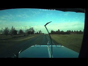 Cattle Truck Smashes Into F-150 (Dashcam)