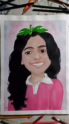 No process video, just the final boss✨III💭🎨This is caricature💫#art #caricature