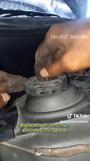Manual Strut Mount Check to Solve Clunking Noise